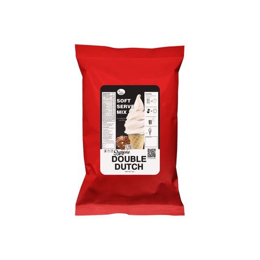 TOP Creamery Supreme Double Dutch Soft Serve Ice Cream Powder Premix 1kg - Kreme City Supplies