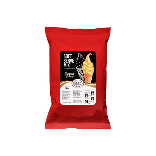 TOP Creamery Supreme Mango Soft Serve Ice Cream Powder Premix 1kg - Kreme City Supplies