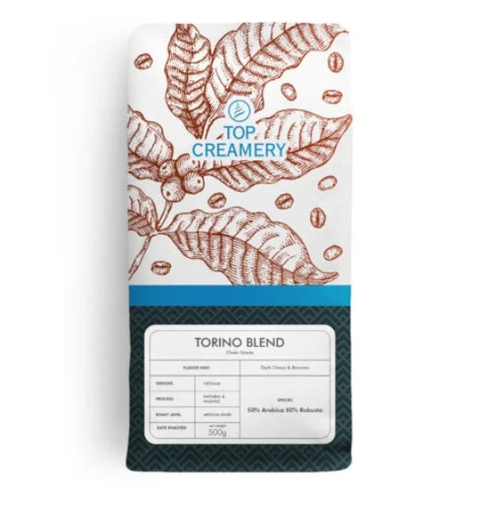 Top Creamery Torino Blend 50-50 Coffee Beans