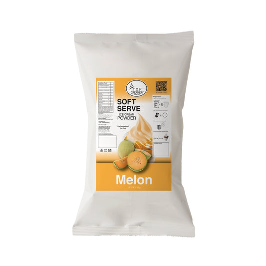 TOP Creamery Topmix Melon Soft Serve Ice Cream Powder 1kg